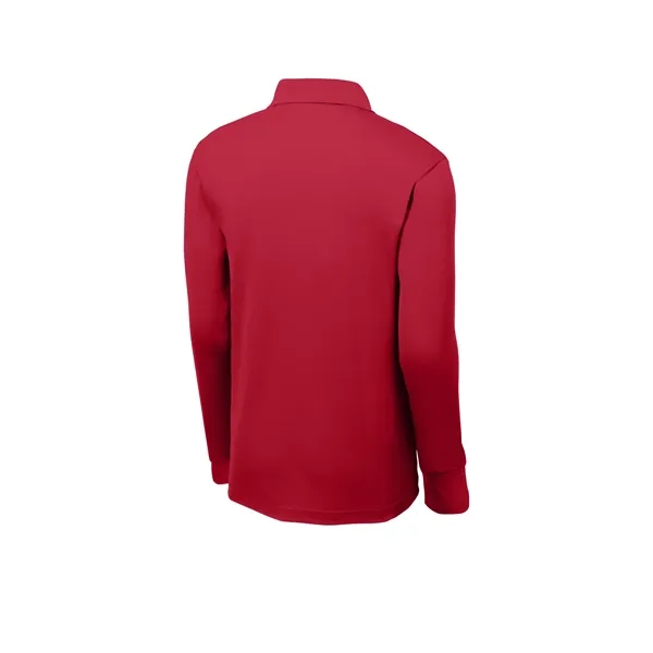 Sport-Tek Long Sleeve Micropique Sport-Wick Polo.... from ASI 84863 SanMar