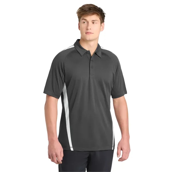 Sport-Tek PosiCharge Micro-Mesh Colorblock Polo.... from ASI 84863 SanMar