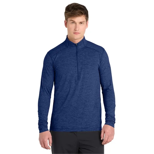 Sport-Tek Exchange 1.5 Long Sleeve 1/2-Zip... from ASI 84863 SanMar