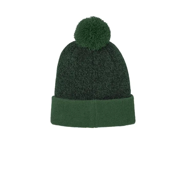 Sport-Tek Halftime Heather Pom Beanie... from ASI 84863 SanMar