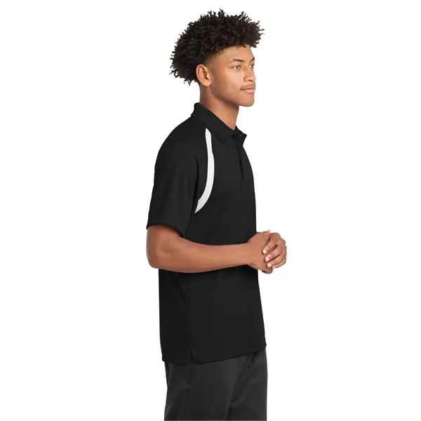 Sport-Tek Dry Zone Colorblock Raglan Polo.... from ASI 84863 SanMar