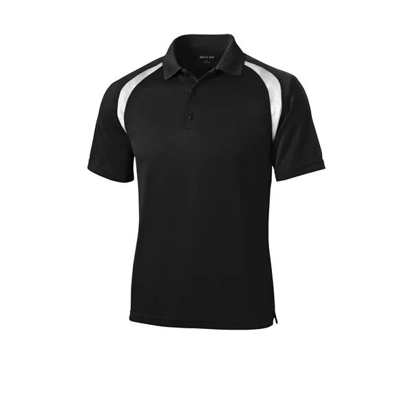 Sport-Tek Dry Zone Colorblock Raglan Polo.... from ASI 84863 SanMar