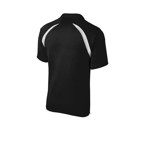 Sport-Tek Dry Zone Colorblock Raglan Polo.... from ASI 84863 SanMar