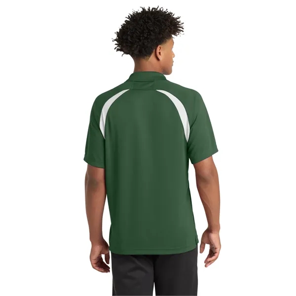 Sport-Tek Dry Zone Colorblock Raglan Polo.... from ASI 84863 SanMar
