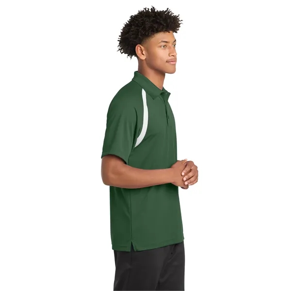Sport-Tek Dry Zone Colorblock Raglan Polo.... from ASI 84863 SanMar