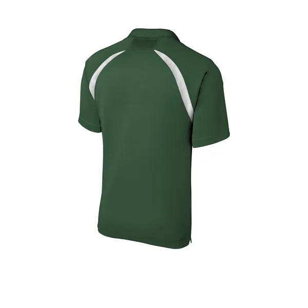 Sport-Tek Dry Zone Colorblock Raglan Polo.... from ASI 84863 SanMar