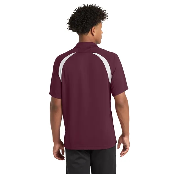 Sport-Tek Dry Zone Colorblock Raglan Polo.... from ASI 84863 SanMar
