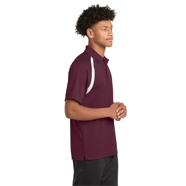 Sport-Tek Dry Zone Colorblock Raglan Polo.... from ASI 84863 SanMar