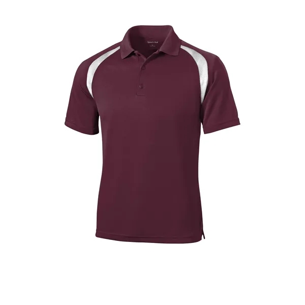 Sport-Tek Dry Zone Colorblock Raglan Polo.... from ASI 84863 SanMar