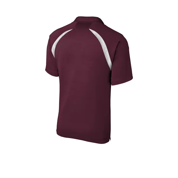 Sport-Tek Dry Zone Colorblock Raglan Polo.... from ASI 84863 SanMar