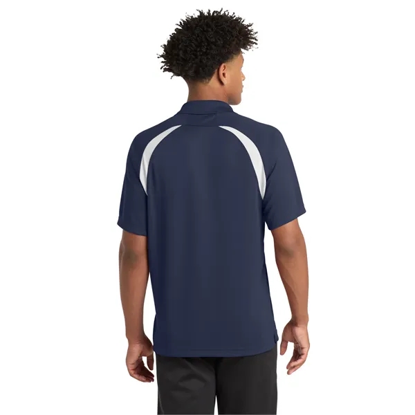 Sport-Tek Dry Zone Colorblock Raglan Polo.... from ASI 84863 SanMar