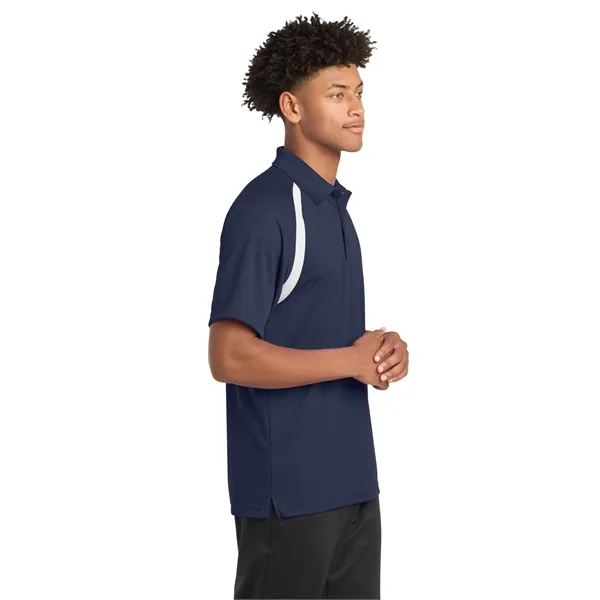 Sport-Tek Dry Zone Colorblock Raglan Polo.... from ASI 84863 SanMar