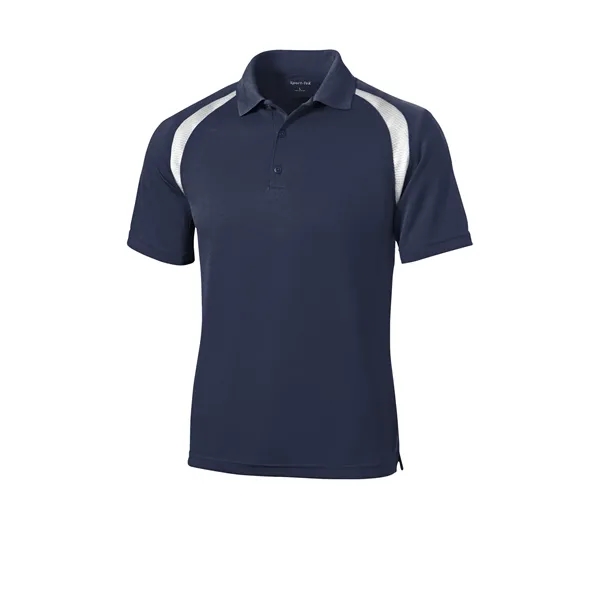 Sport-Tek Dry Zone Colorblock Raglan Polo.... from ASI 84863 SanMar