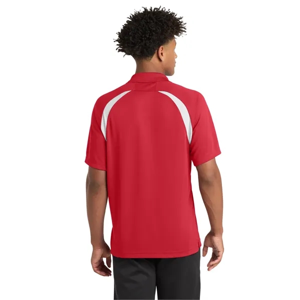 Sport-Tek Dry Zone Colorblock Raglan Polo.... from ASI 84863 SanMar
