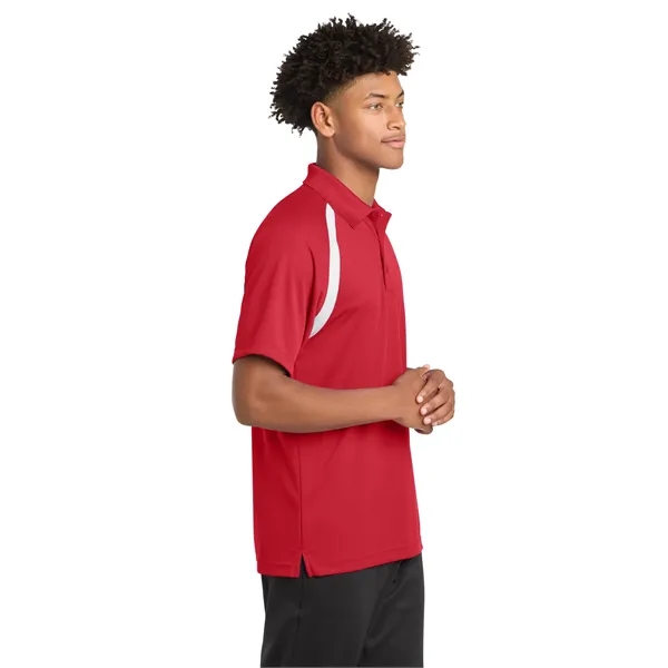 Sport-Tek Dry Zone Colorblock Raglan Polo.... from ASI 84863 SanMar