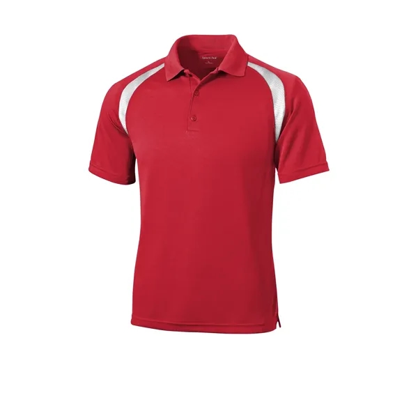 Sport-Tek Dry Zone Colorblock Raglan Polo.... from ASI 84863 SanMar