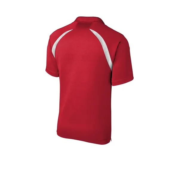 Sport-Tek Dry Zone Colorblock Raglan Polo.... from ASI 84863 SanMar