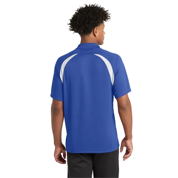 Sport-Tek Dry Zone Colorblock Raglan Polo.... from ASI 84863 SanMar