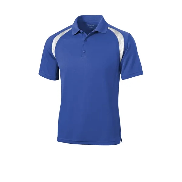 Sport-Tek Dry Zone Colorblock Raglan Polo.... from ASI 84863 SanMar