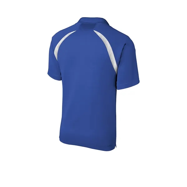 Sport-Tek Dry Zone Colorblock Raglan Polo.... from ASI 84863 SanMar