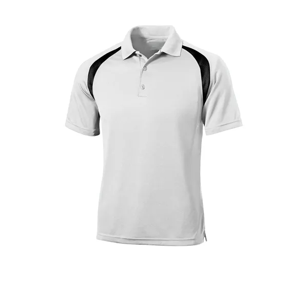 Sport-Tek Dry Zone Colorblock Raglan Polo.... from ASI 84863 SanMar