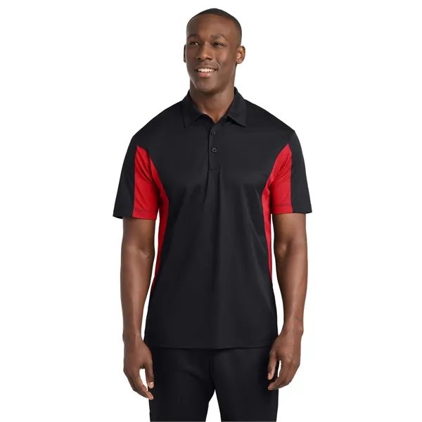Sport-Tek Tall Side Blocked Micropique Sport-Wick Polo.... from ASI 84863 SanMar