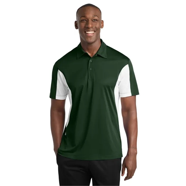 Sport-Tek Tall Side Blocked Micropique Sport-Wick Polo.... from ASI 84863 SanMar
