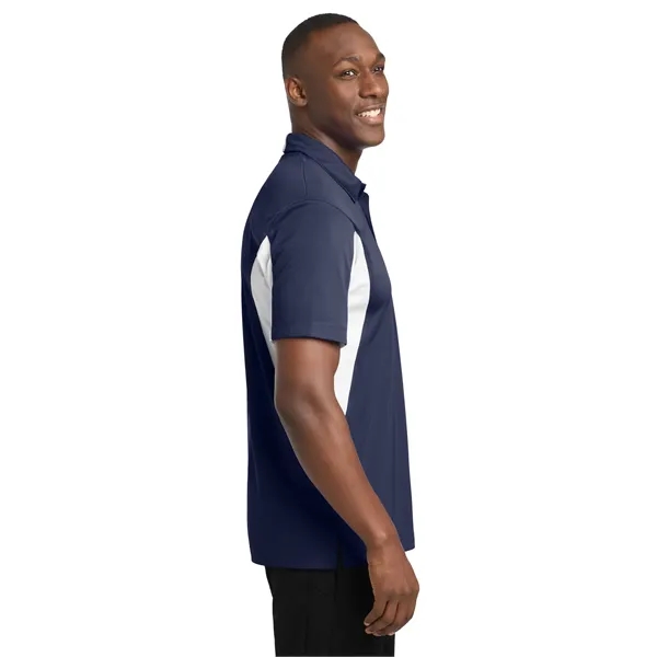 Sport-Tek Tall Side Blocked Micropique Sport-Wick Polo.... from ASI 84863 SanMar