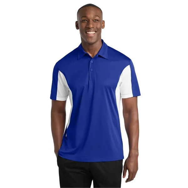 Sport-Tek Tall Side Blocked Micropique Sport-Wick Polo.... from ASI 84863 SanMar