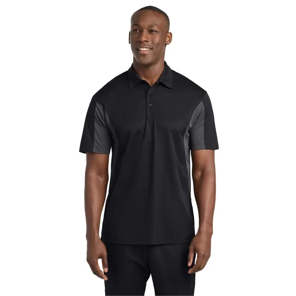 Sport-Tek Tall Side Blocked Micropique Sport-Wick Polo.... from ASI 84863 SanMar