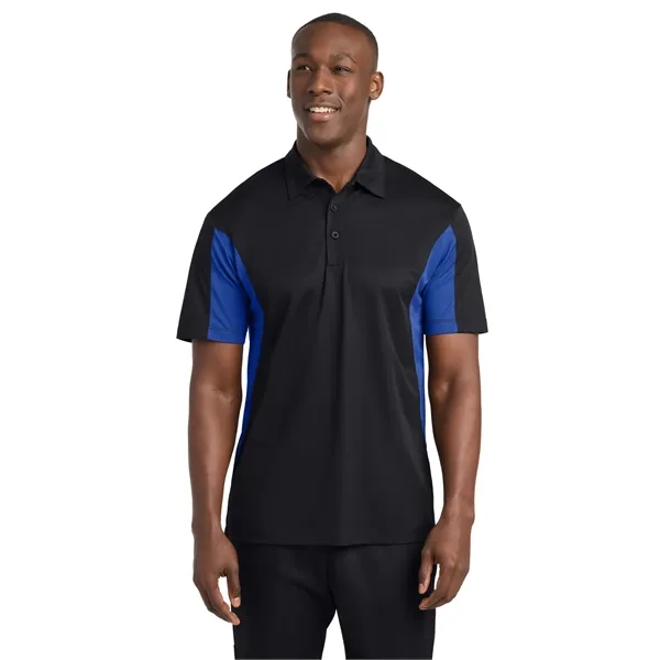 Sport-Tek Tall Side Blocked Micropique Sport-Wick Polo.... from ASI 84863 SanMar