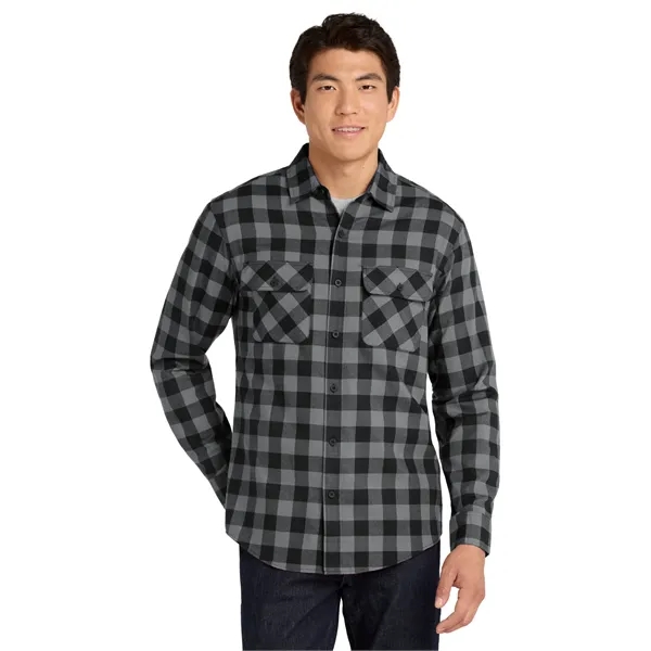 Port Authority Plaid Flannel Shirt.... from ASI 84863 SanMar