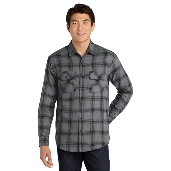 Port Authority Plaid Flannel Shirt.... from ASI 84863 SanMar