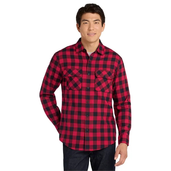 Port Authority Plaid Flannel Shirt.... from ASI 84863 SanMar