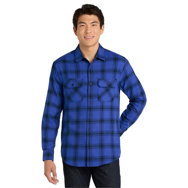 Port Authority Plaid Flannel Shirt.... from ASI 84863 SanMar