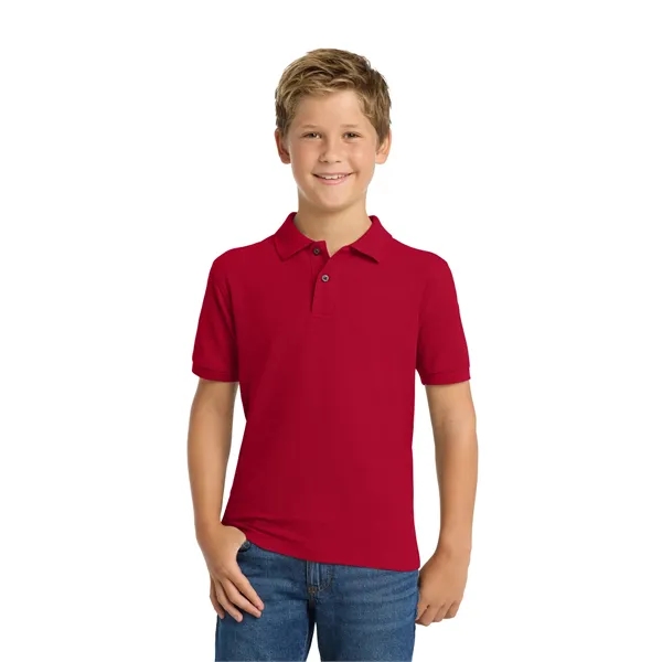 Port Authority Youth Silk Touch Polo.... from ASI 84863 SanMar