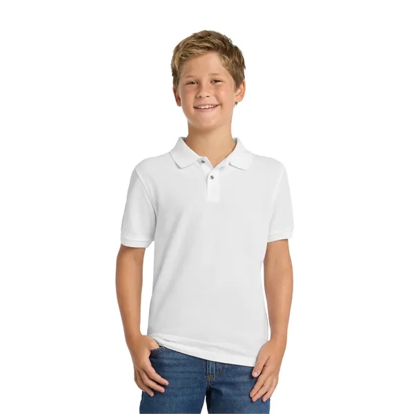 Port Authority Youth Silk Touch Polo.... from ASI 84863 SanMar