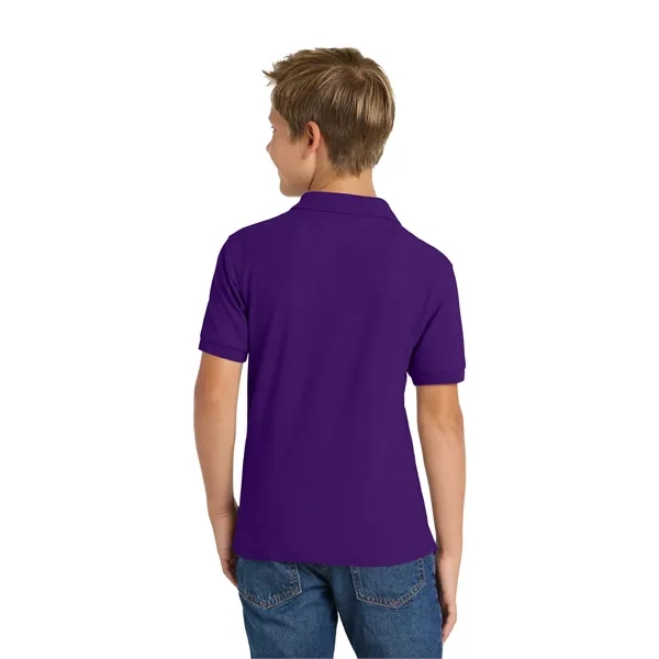 Port Authority Youth Silk Touch Polo.... from ASI 84863 SanMar