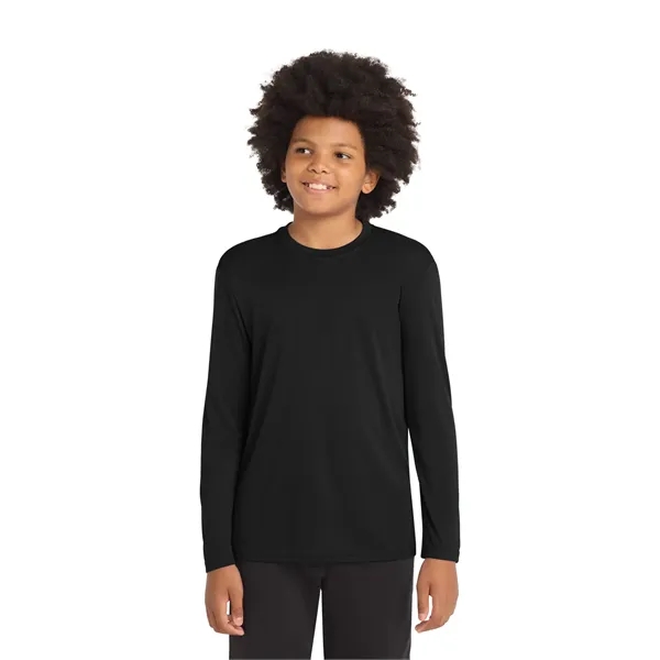 Sport-Tek Youth Long Sleeve PosiCharge Competitor Tee.... from ASI 84863 SanMar