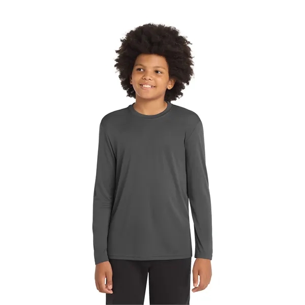 Sport-Tek Youth Long Sleeve PosiCharge Competitor Tee.... from ASI 84863 SanMar
