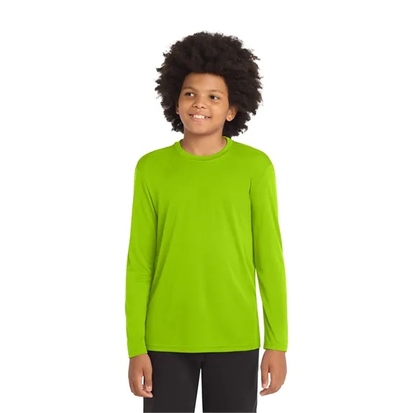 Sport-Tek Youth Long Sleeve PosiCharge Competitor Tee.... from ASI 84863 SanMar