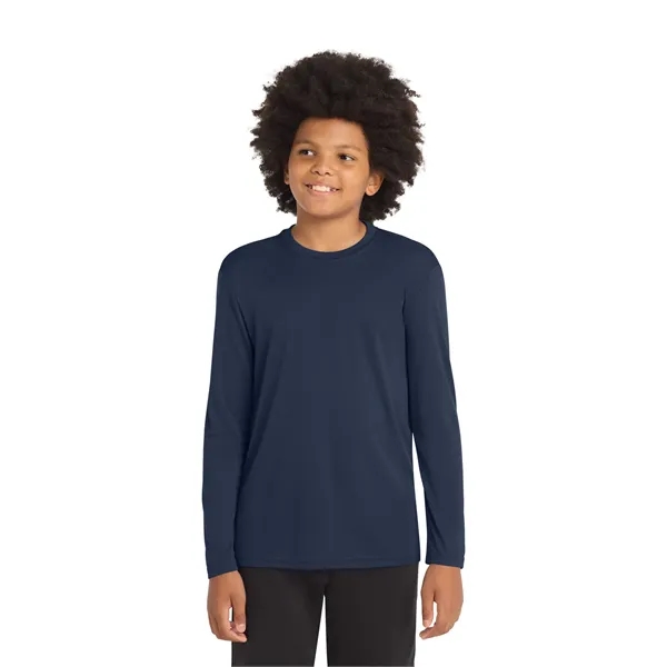 Sport-Tek Youth Long Sleeve PosiCharge Competitor Tee.... from ASI 84863 SanMar