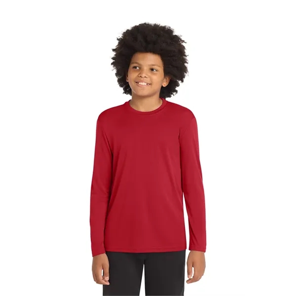 Sport-Tek Youth Long Sleeve PosiCharge Competitor Tee.... from ASI 84863 SanMar
