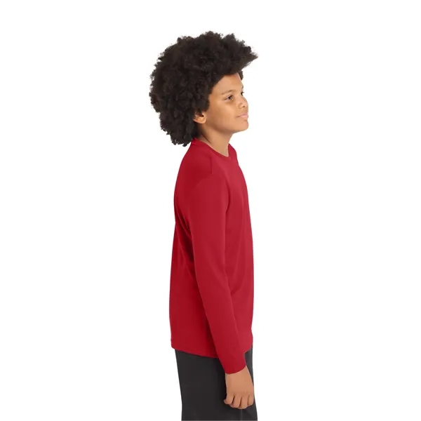 Sport-Tek Youth Long Sleeve PosiCharge Competitor Tee.... from ASI 84863 SanMar