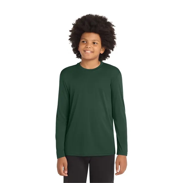Sport-Tek Youth Long Sleeve PosiCharge Competitor Tee.... from ASI 84863 SanMar