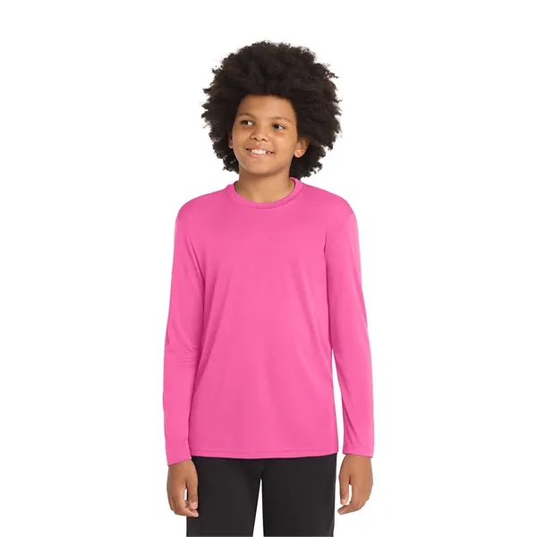 Sport-Tek Youth Long Sleeve PosiCharge Competitor Tee.... from ASI 84863 SanMar