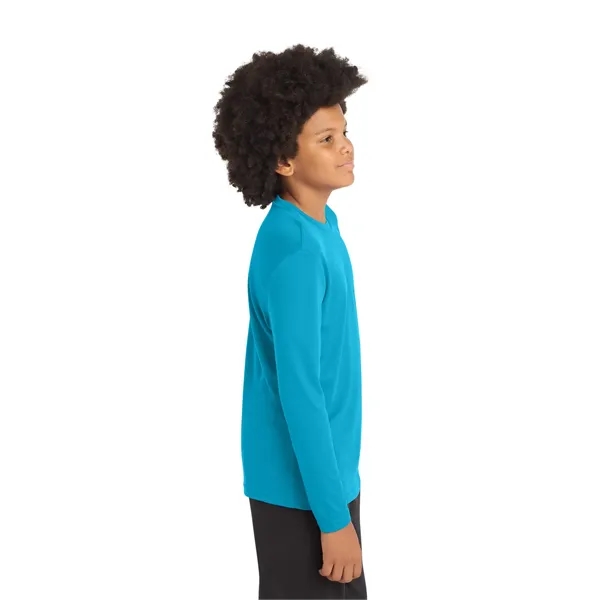 Sport-Tek Youth Long Sleeve PosiCharge Competitor Tee.... from ASI 84863 SanMar