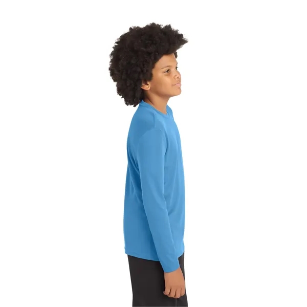 Sport-Tek Youth Long Sleeve PosiCharge Competitor Tee.... from ASI 84863 SanMar