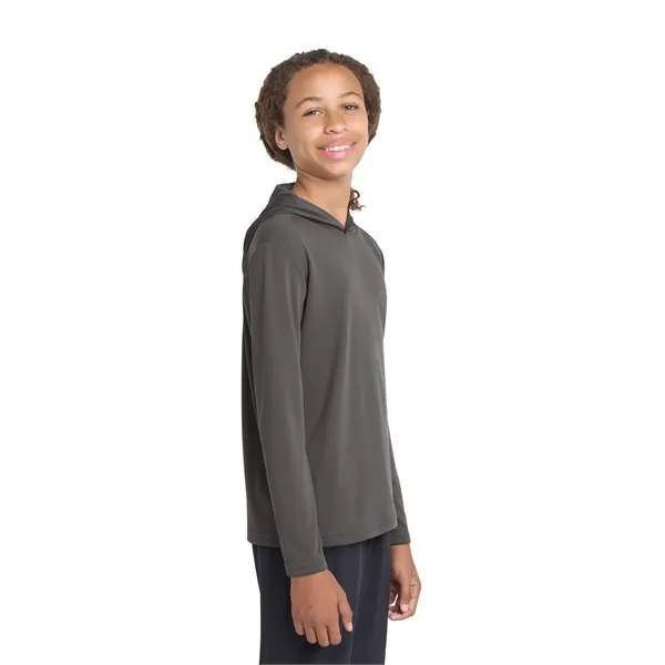 Sport-Tek Youth PosiCharge Competitor Hooded Pullover.... from ASI 84863 SanMar