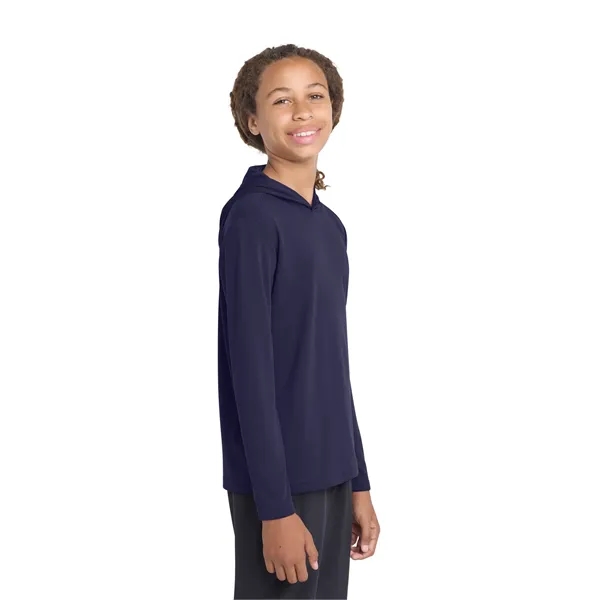 Sport-Tek Youth PosiCharge Competitor Hooded Pullover.... from ASI 84863 SanMar
